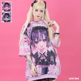 LOVE GIRL HOODIE Short Sleeves