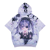 LOVE GIRL HOODIE Short Sleeves