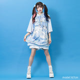 CYBER JELLYFISH HOODIE Short Sleeves