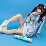CYBER JELLYFISH HOODIE Short Sleeves