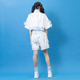 CYBER JELLYFISH CROPPED JACKET Short Sleeves
