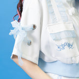 CYBER JELLYFISH CROPPED JACKET Short Sleeves