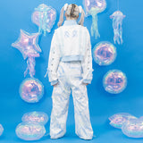 Cyber Jellyfish Cropped Jacket