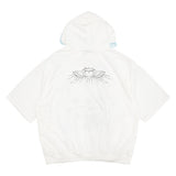 ANGEL PUNK HOODIE with Short Sleeves