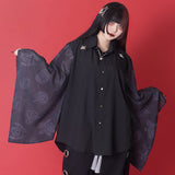我楽多 キモノシアーシャツ