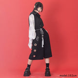 Garakuta Eyelet Half Pants