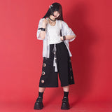 Garakuta Eyelet Half Pants