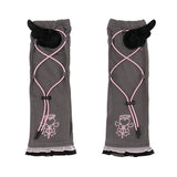 Heart Hack Arm Cover DARK GRAY/PINK