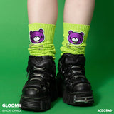 Vivid Gloomy Long Socks