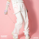 Pastel Gloomy Mesh Pants