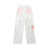Pastel Gloomy Mesh Pants