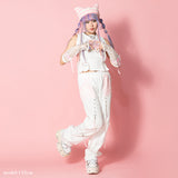 Pastel Gloomy Mesh Pants