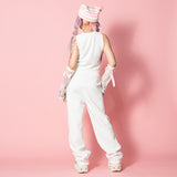 Pastel Gloomy Mesh Pants