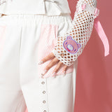 Pastel Gloomy Mesh Pants