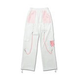 Pastel Gloomy Mesh Pants