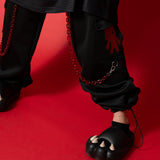 Dark Gloomy Mesh Pants