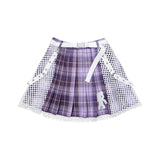 Pastel Gloomy Mesh Skirt