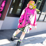 ビビッドグルーミー メッシュスカート