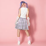 Pastel Gloomy Sleevless Top