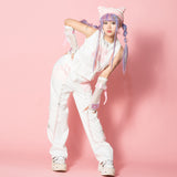 Pastel Gloomy Sleevless Top