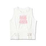 Pastel Gloomy Sleevless Top