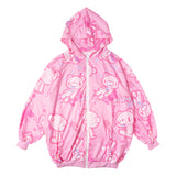 パステルグルーミー ZIP パーカー