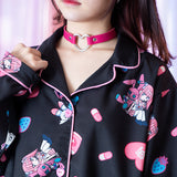 Pメンヘラチャンミルネロ パジャマシャツ
