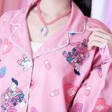 Pメンヘラチャンミルネロ パジャマシャツ