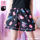 P Menhera-chan Mill Nero Pajamas Short Pants