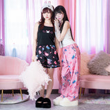 P Menhera-chan Mill Nero Pajamas Short Pants