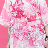 SLEEPY BEAR Hoodie Short Sleeves
