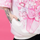 SLEEPY BEAR Hoodie Short Sleeves