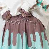 Cherry Puppy Skirt