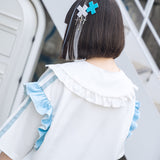 まめゴマ フリルつけ襟 *JAPAN SALE ONLY