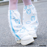 Twin Rabbit Angels Lace Leg Warmers * JAPAN SALE ONLY