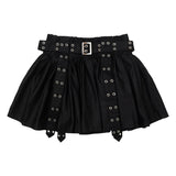 Pleated Pants-Skirt Plus Size