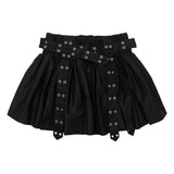 Pleated Pants-Skirt Plus Size