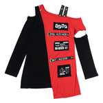 BLACK/RED