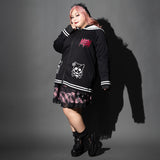 Meow Sailor Hoodie Plus Size