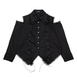 2-Lapel Shirt Plus Size