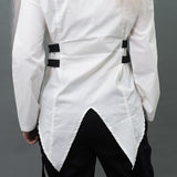 Wベルト シャツ WHITE