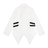 Wベルト シャツ WHITE
