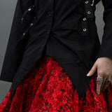 Wベルト シャツ BLACK