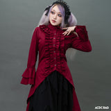 エンビロングブラウス RED