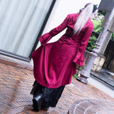 エンビロングブラウス RED