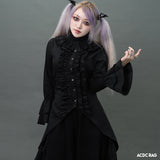 エンビロングブラウス BLACK