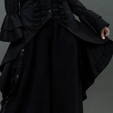 エンビロングブラウス BLACK