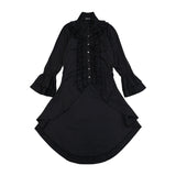 エンビロングブラウス BLACK