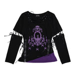 BLACK/PURPLE