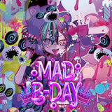 MAD B-DAY ZIPパーカー